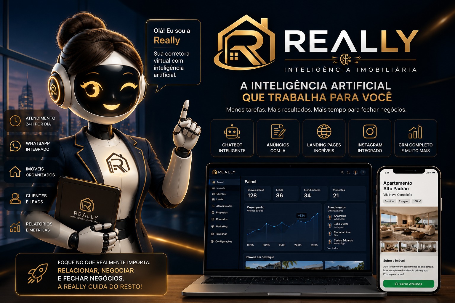 Really, corretora virtual com inteligência artificial